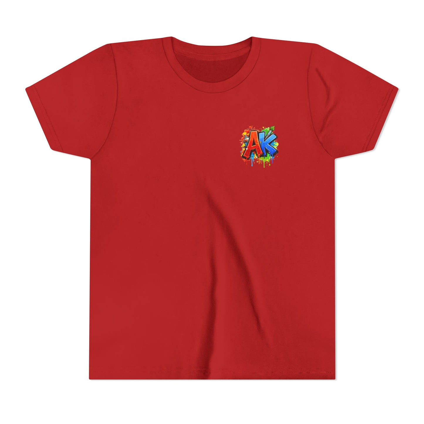 Artistic Kids Youth Tee — Colorful ‘Artistic Kids’ Graphic Shirt for Creative Children