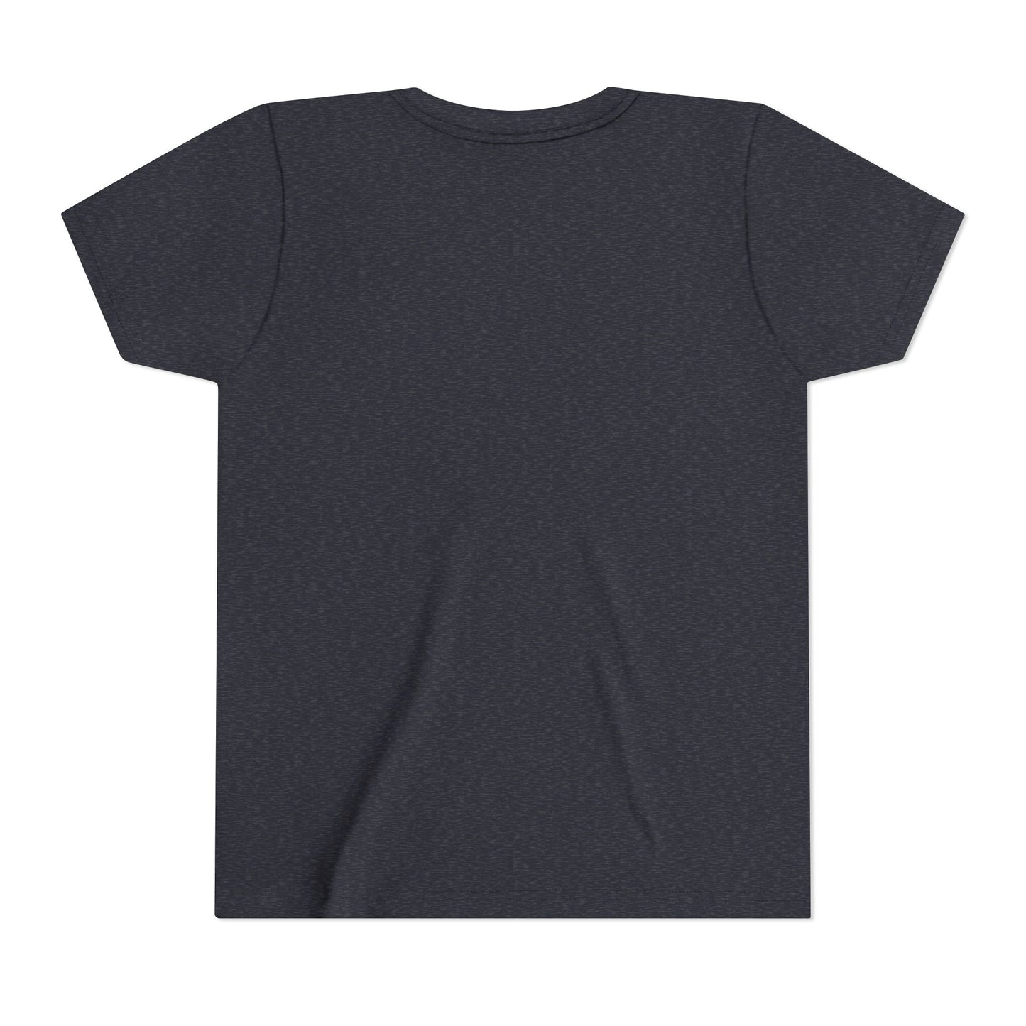 Kids Crowned Script Tee — Youth Short Sleeve T‑Shirt