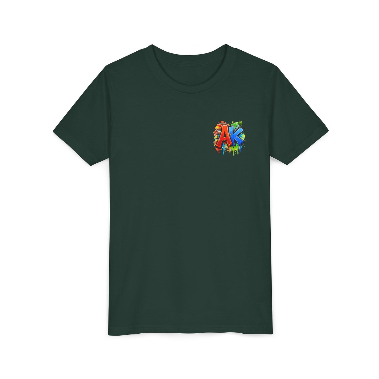 Artistic Kids Youth Tee — Colorful ‘Artistic Kids’ Graphic Shirt for Creative Children