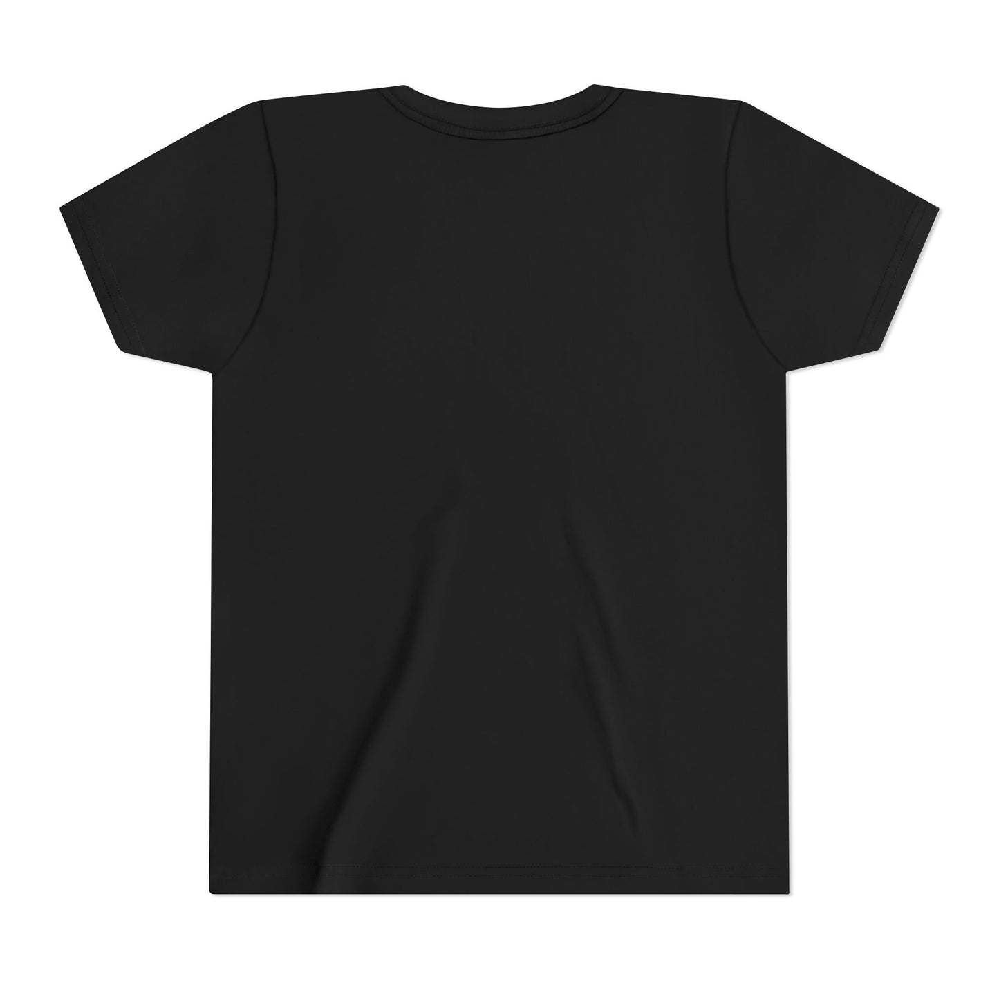 Kids Crowned Script Tee — Youth Short Sleeve T‑Shirt