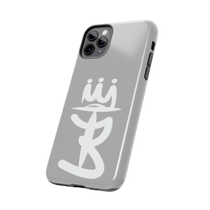 T3 Phone Case — Stylized Crown & Script Graphic Protective Cover