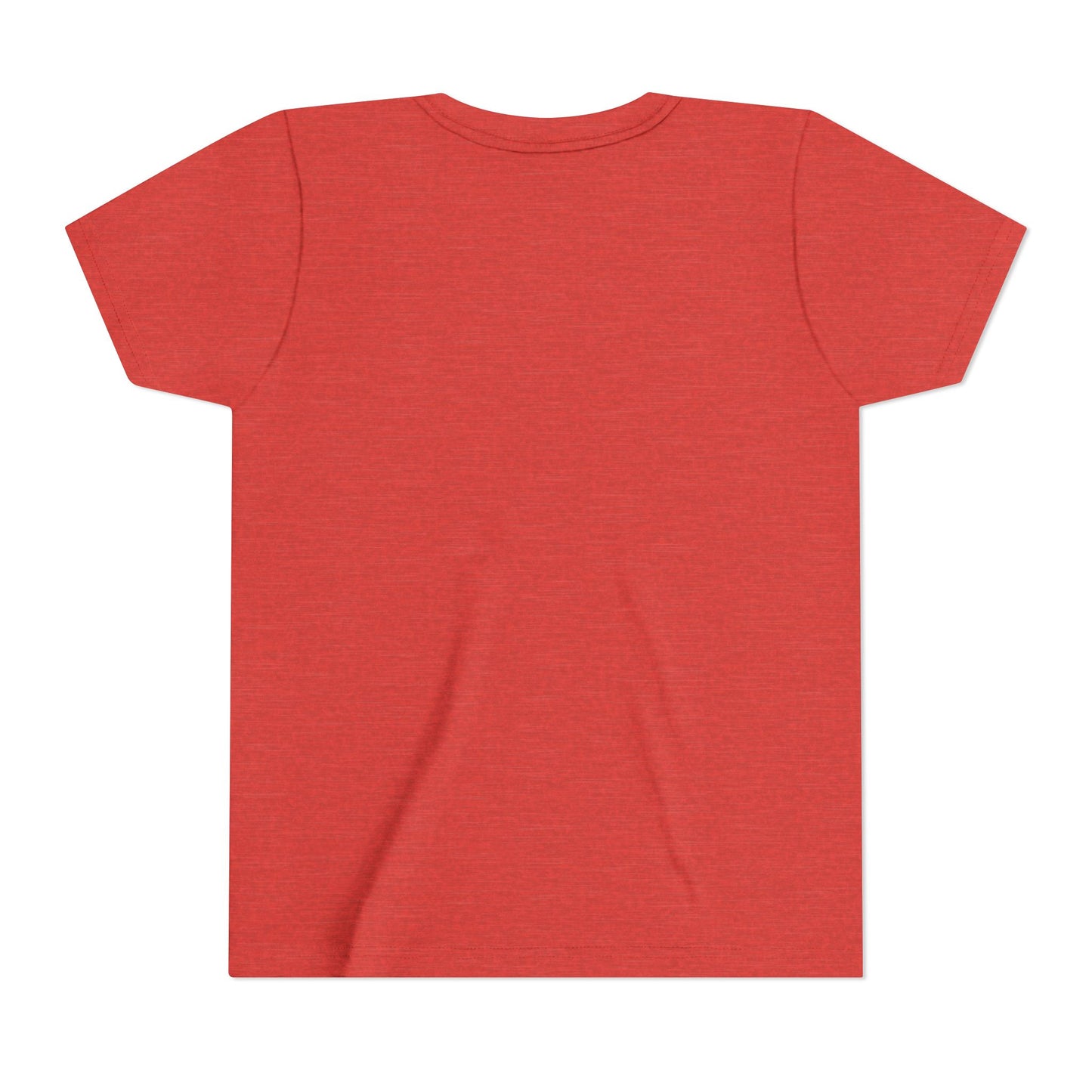 Kids Crowned Script Tee — Youth Short Sleeve T‑Shirt