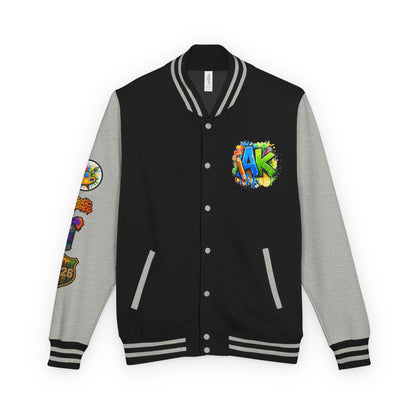 Artistic Kids Letterman Jacket - Colorful Kids Art Club Varsity Jacket