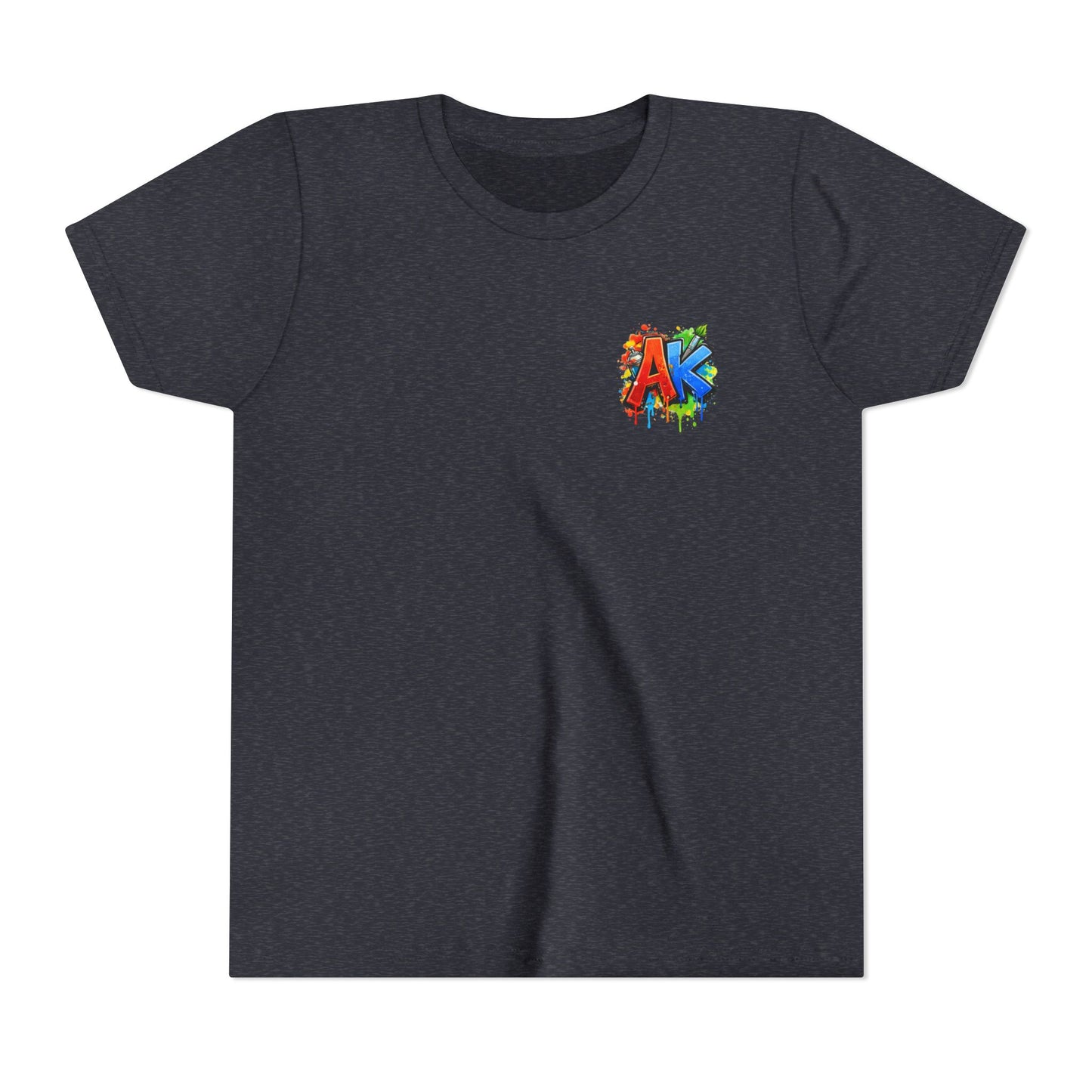 Artistic Kids Youth Tee — Colorful ‘Artistic Kids’ Graphic Shirt for Creative Children