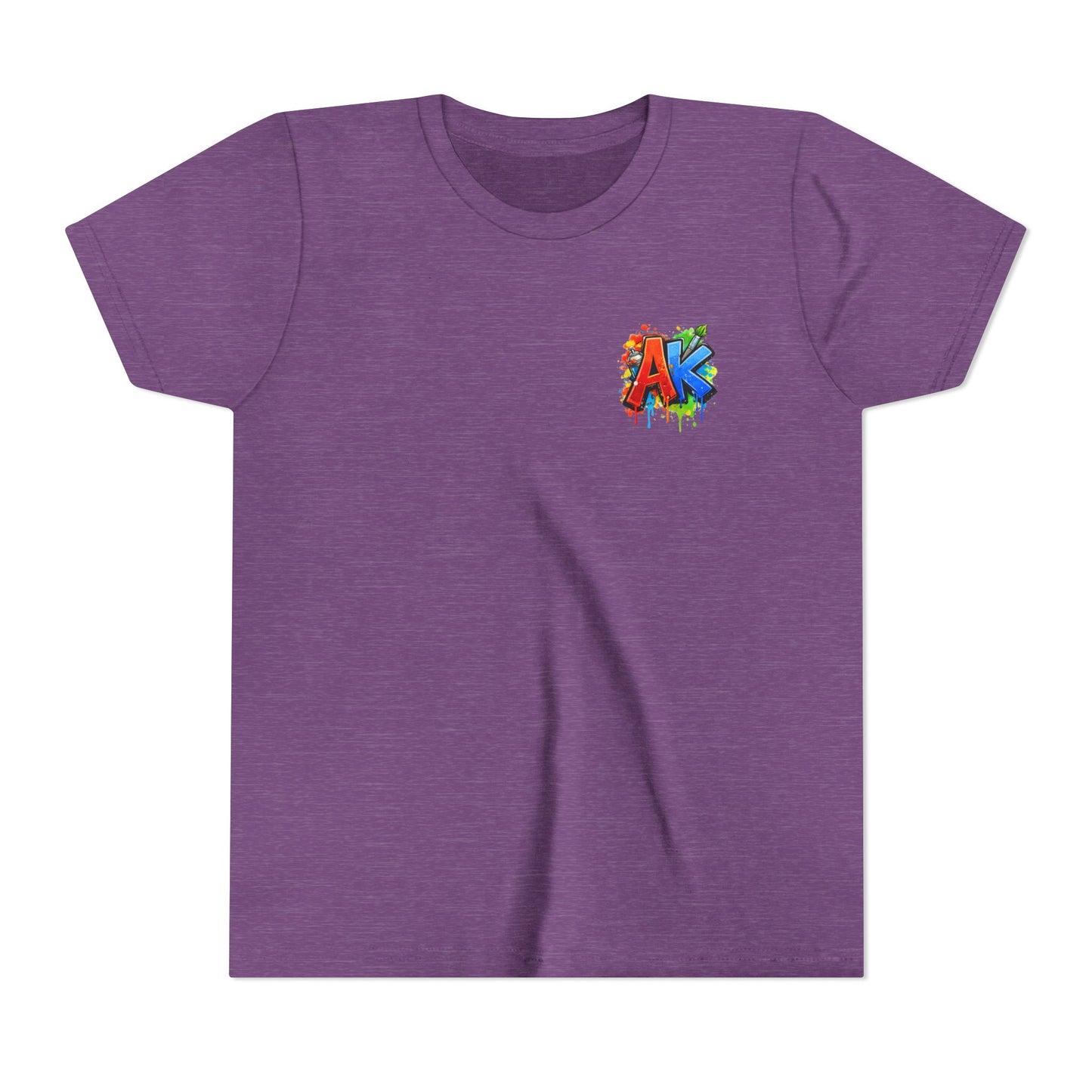 Artistic Kids Youth Tee — Colorful ‘Artistic Kids’ Graphic Shirt for Creative Children