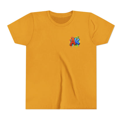 Artistic Kids Youth Tee — Colorful ‘Artistic Kids’ Graphic Shirt for Creative Children