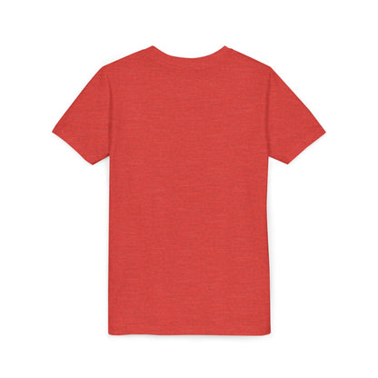 Kids Crowned Script Tee — Youth Short Sleeve T‑Shirt