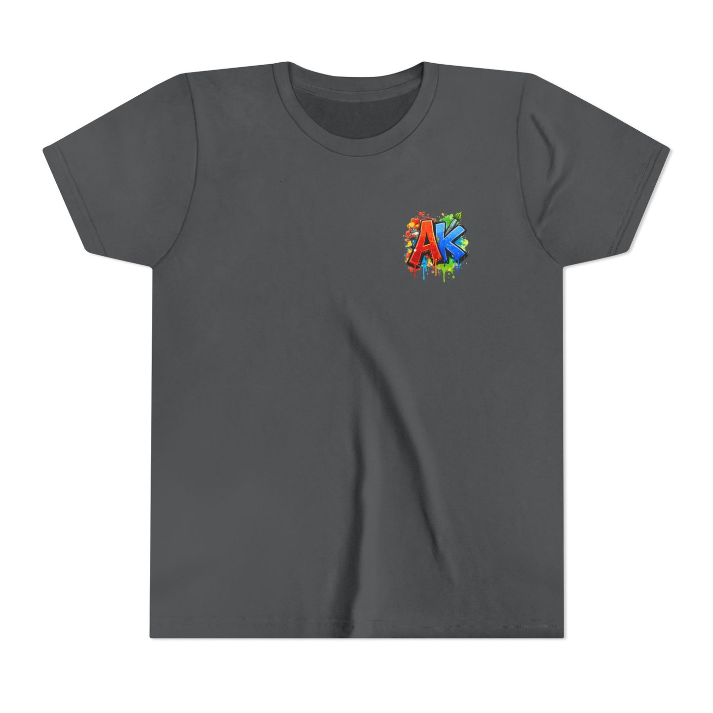 Artistic Kids Youth Tee — Colorful ‘Artistic Kids’ Graphic Shirt for Creative Children