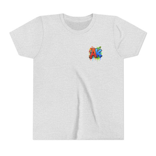 Artistic Kids Youth Tee — Colorful ‘Artistic Kids’ Graphic Shirt for Creative Children