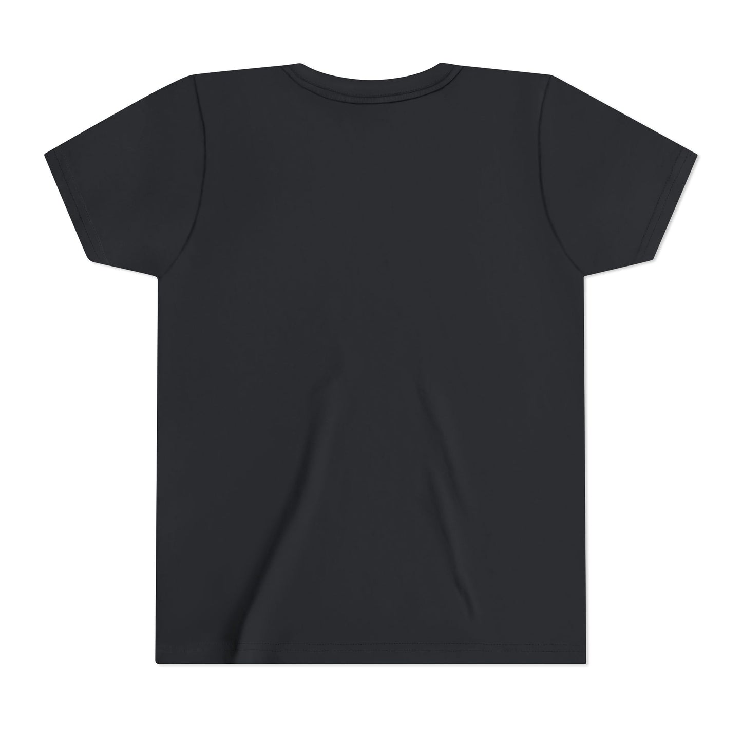 Kids Crowned Script Tee — Youth Short Sleeve T‑Shirt