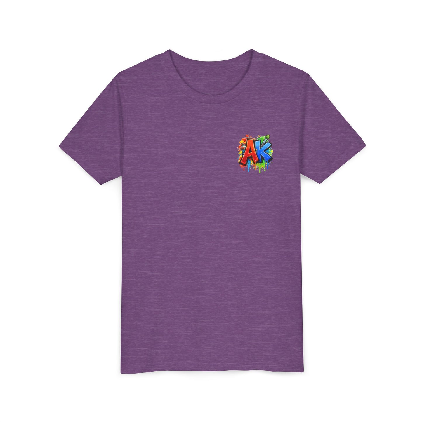 Artistic Kids Youth Tee — Colorful ‘Artistic Kids’ Graphic Shirt for Creative Children