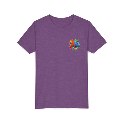 Artistic Kids Youth Tee — Colorful ‘Artistic Kids’ Graphic Shirt for Creative Children