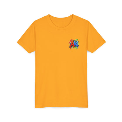 Artistic Kids Youth Tee — Colorful ‘Artistic Kids’ Graphic Shirt for Creative Children