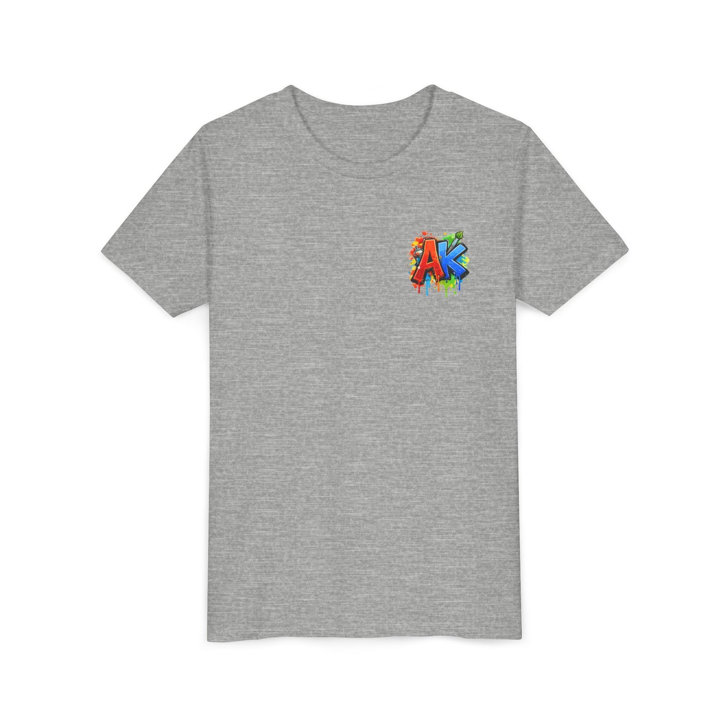Artistic Kids Youth Tee — Colorful ‘Artistic Kids’ Graphic Shirt for Creative Children