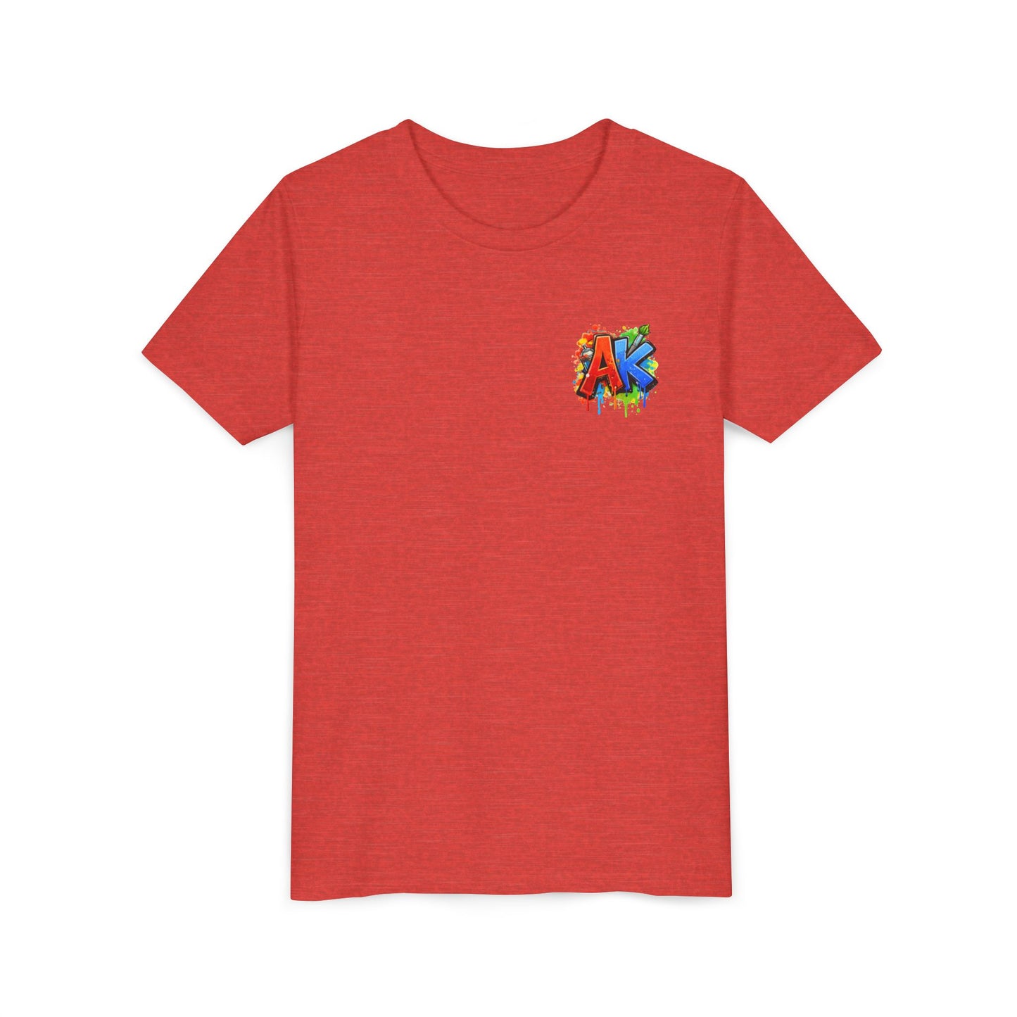 Artistic Kids Youth Tee — Colorful ‘Artistic Kids’ Graphic Shirt for Creative Children