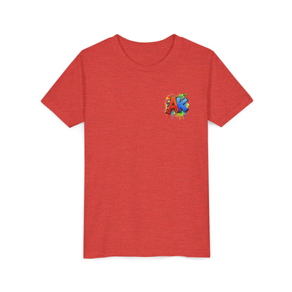 Artistic Kids Youth Tee — Colorful ‘Artistic Kids’ Graphic Shirt for Creative Children