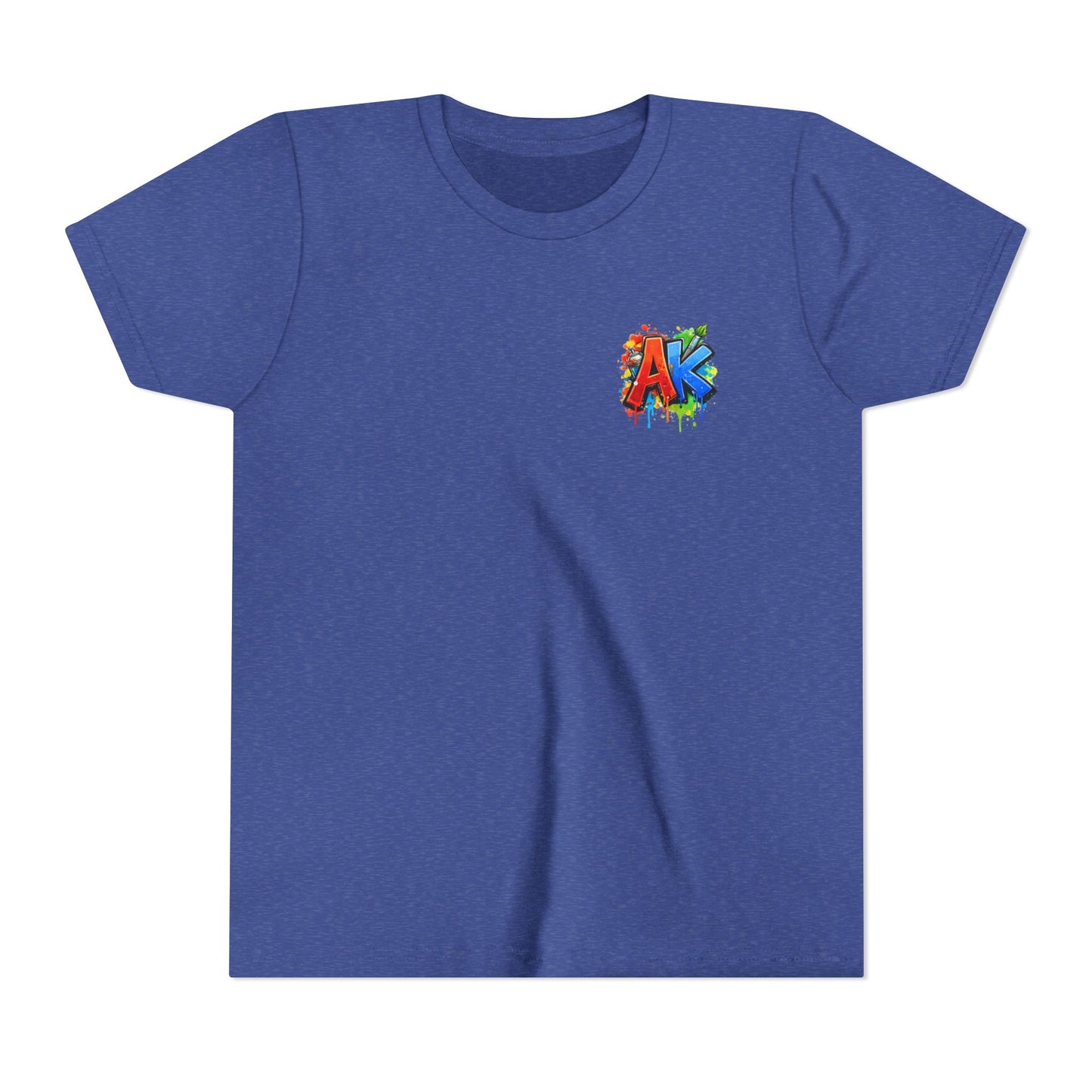 Artistic Kids Youth Tee — Colorful ‘Artistic Kids’ Graphic Shirt for Creative Children