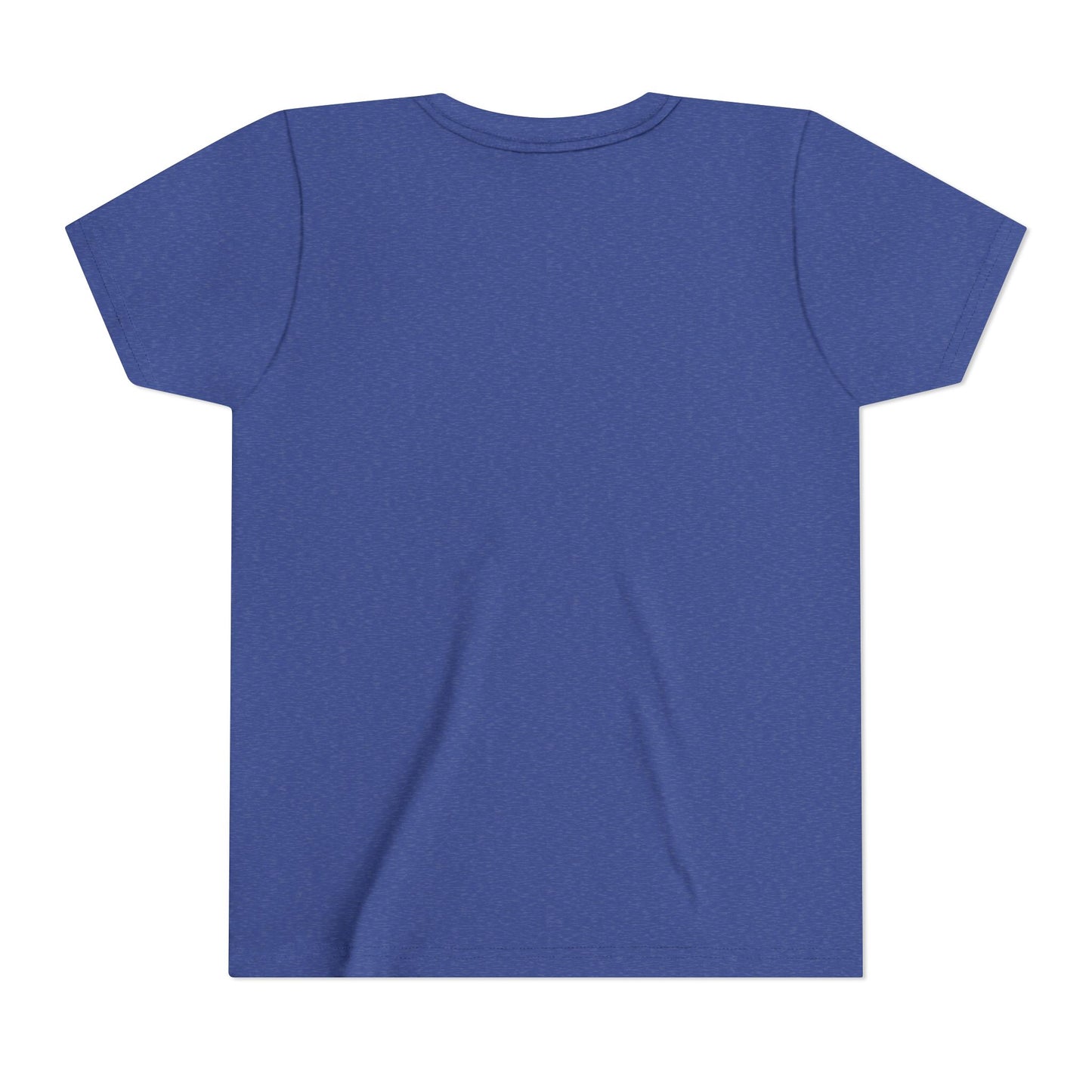 Kids Crowned Script Tee — Youth Short Sleeve T‑Shirt