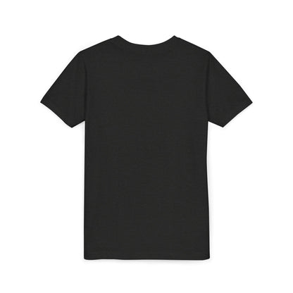 Kids Crowned Script Tee — Youth Short Sleeve T‑Shirt