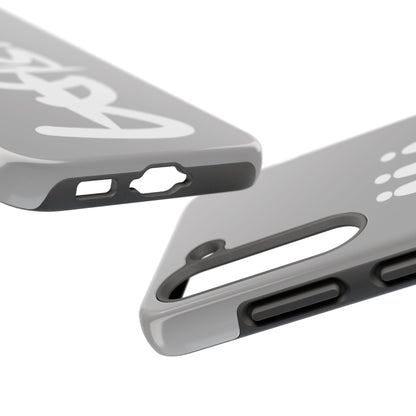 T3 Phone Case — Stylized Crown & Script Graphic Protective Cover