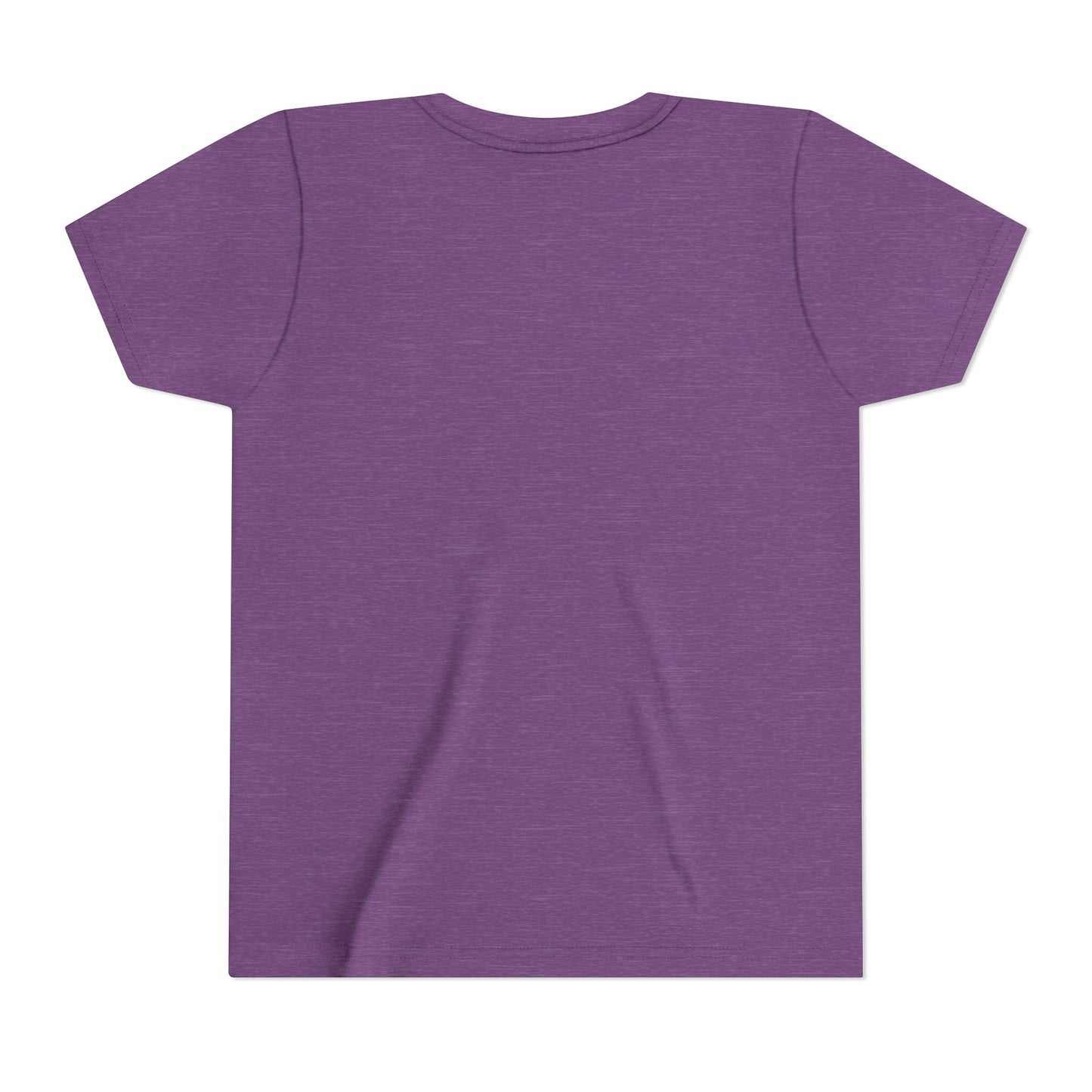 Kids Crowned Script Tee — Youth Short Sleeve T‑Shirt