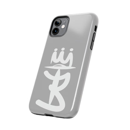 T3 Phone Case — Stylized Crown & Script Graphic Protective Cover