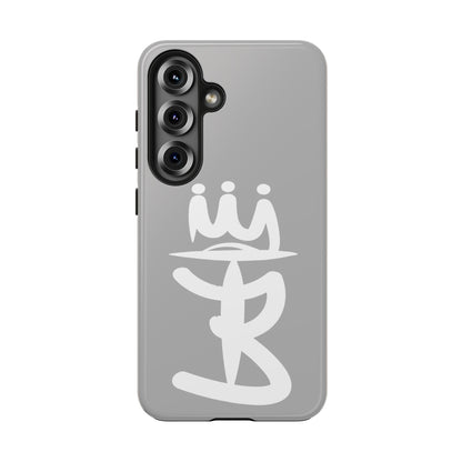 T3 Phone Case — Stylized Crown & Script Graphic Protective Cover