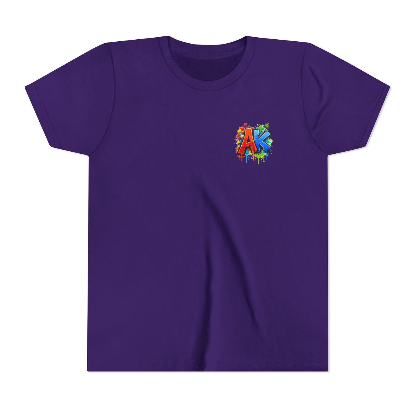 Artistic Kids Youth Tee — Colorful ‘Artistic Kids’ Graphic Shirt for Creative Children