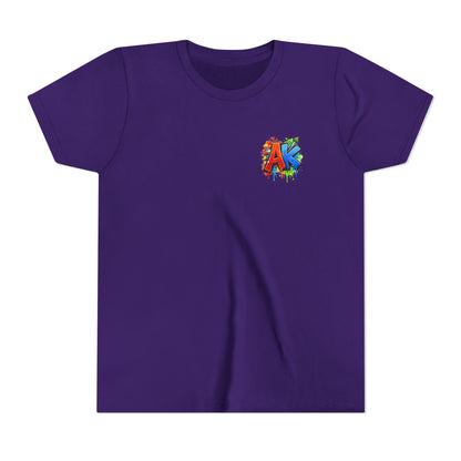 Artistic Kids Youth Tee — Colorful ‘Artistic Kids’ Graphic Shirt for Creative Children