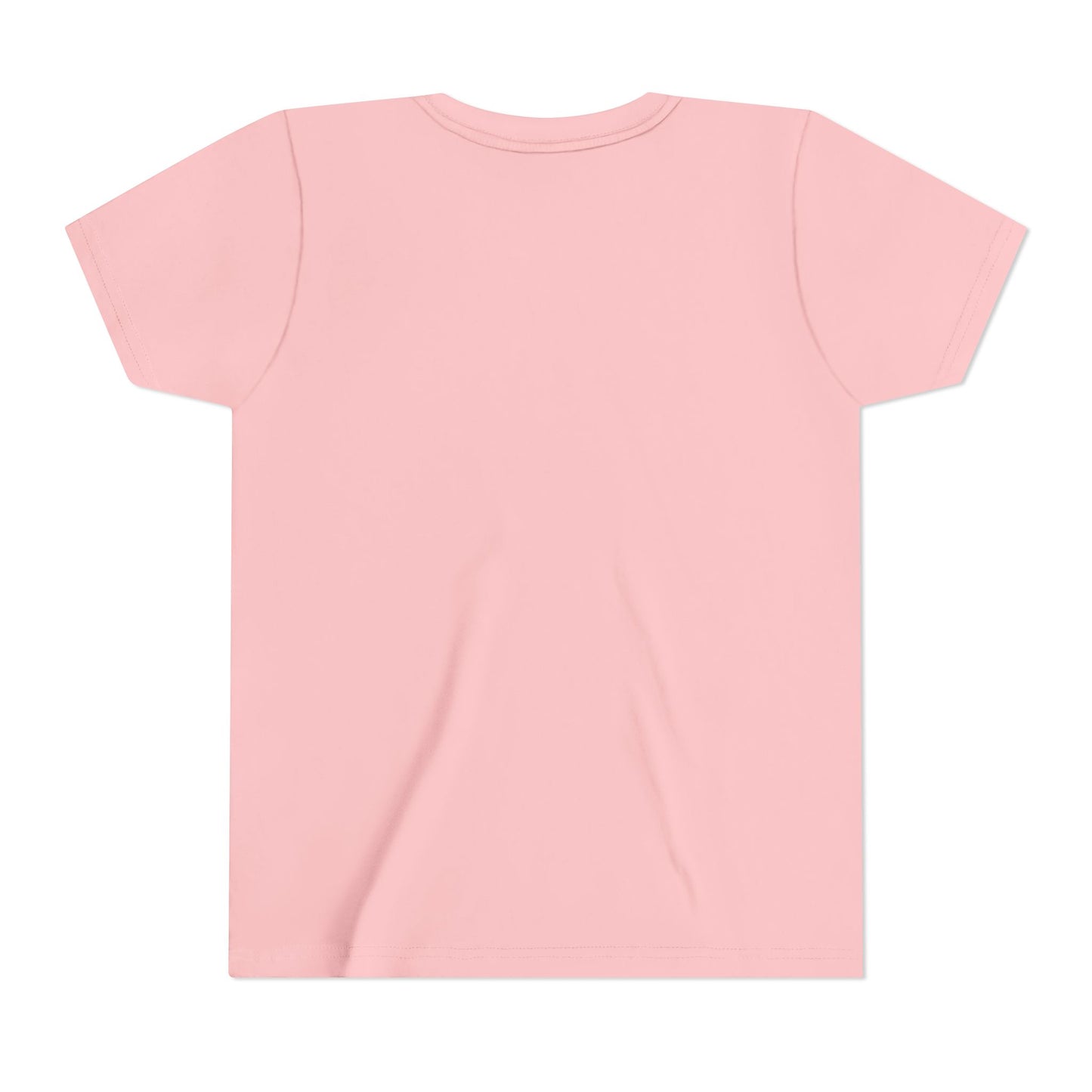 Kids Crowned Script Tee — Youth Short Sleeve T‑Shirt