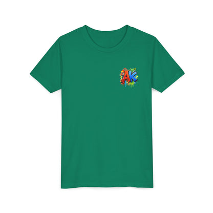 Artistic Kids Youth Tee — Colorful ‘Artistic Kids’ Graphic Shirt for Creative Children