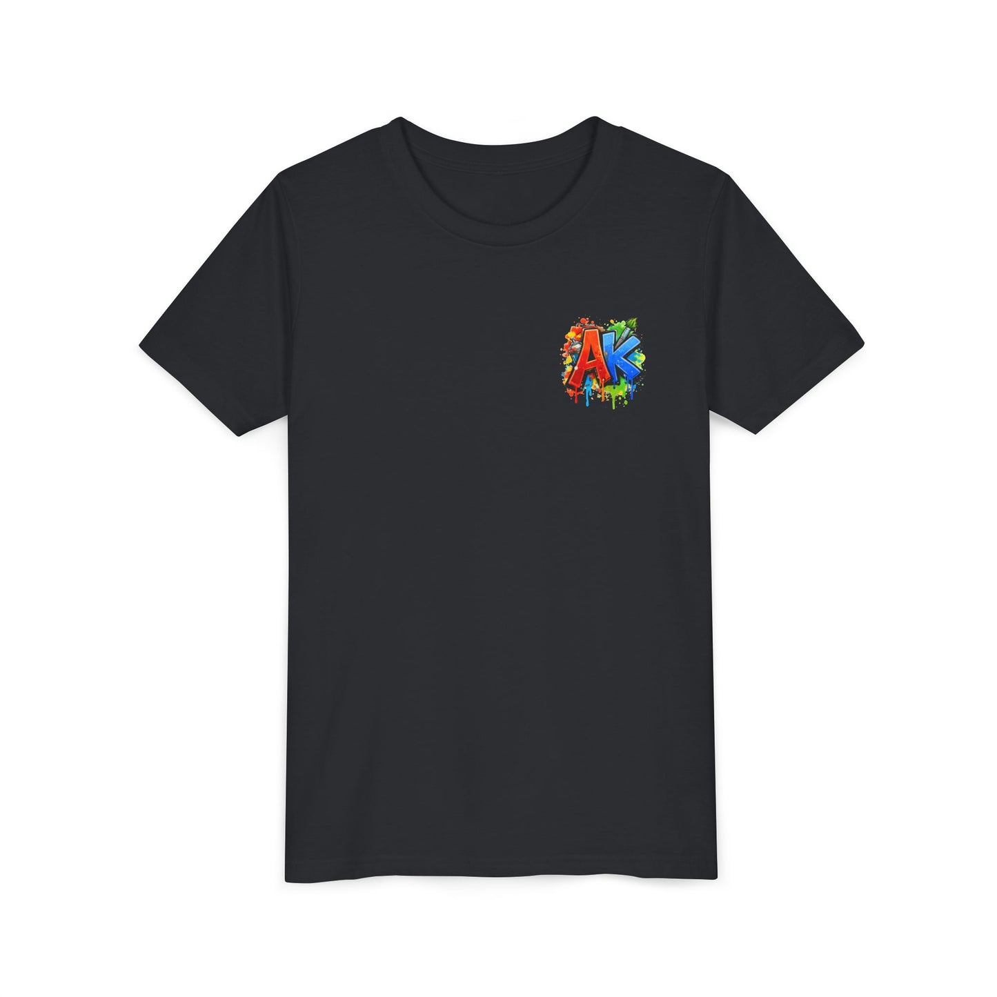 Artistic Kids Youth Tee — Colorful ‘Artistic Kids’ Graphic Shirt for Creative Children