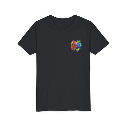 Artistic Kids Youth Tee — Colorful ‘Artistic Kids’ Graphic Shirt for Creative Children
