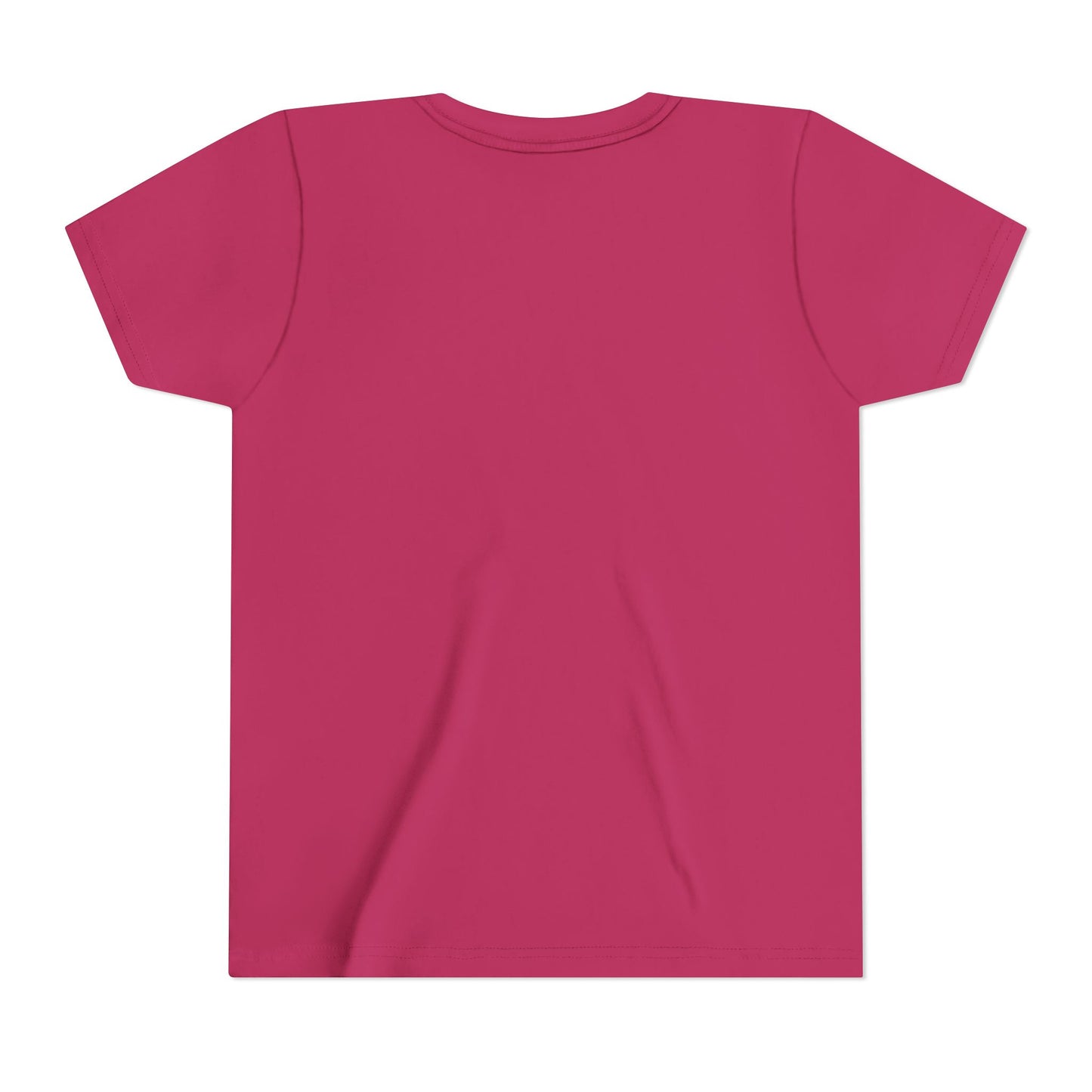Kids Crowned Script Tee — Youth Short Sleeve T‑Shirt