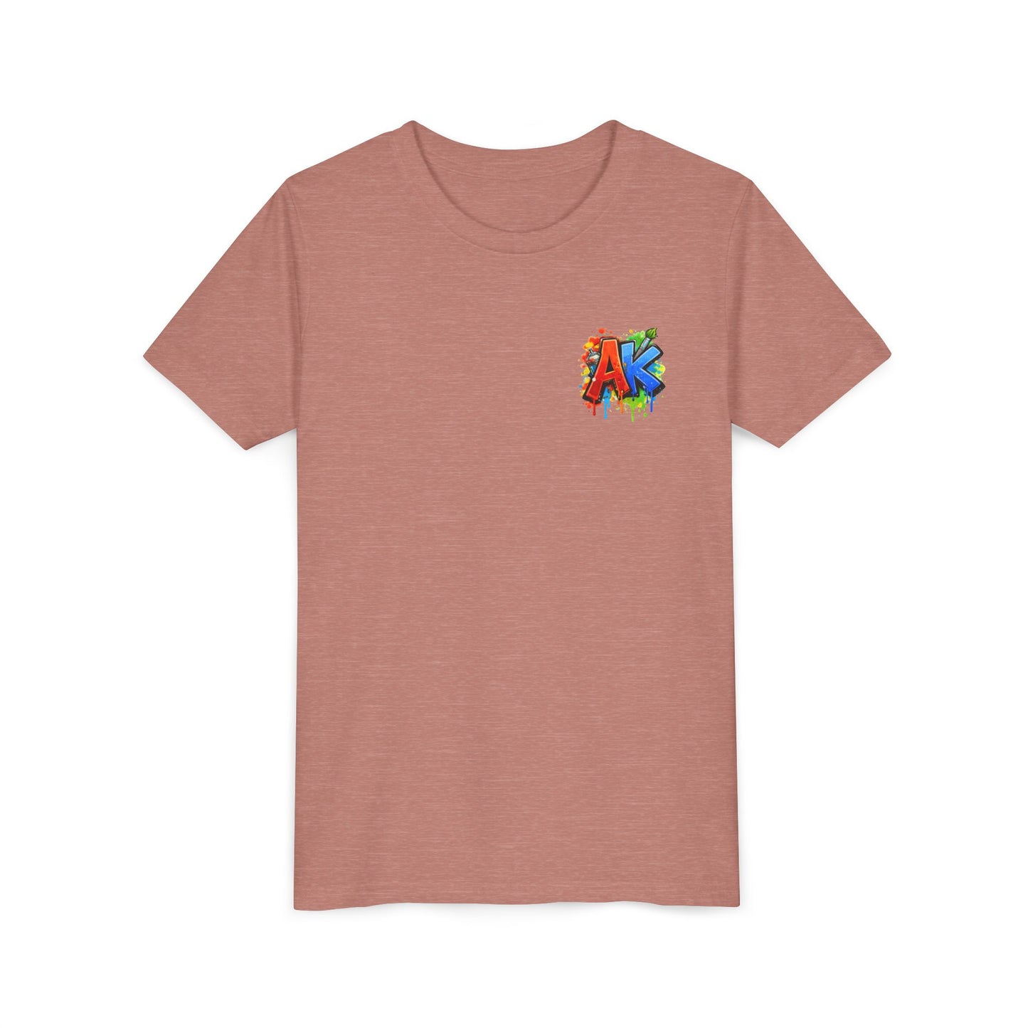 Artistic Kids Youth Tee — Colorful ‘Artistic Kids’ Graphic Shirt for Creative Children