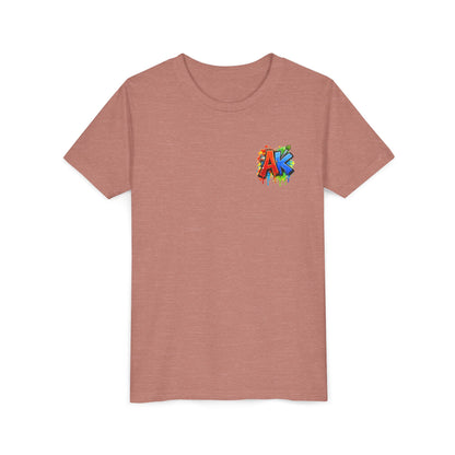 Artistic Kids Youth Tee — Colorful ‘Artistic Kids’ Graphic Shirt for Creative Children