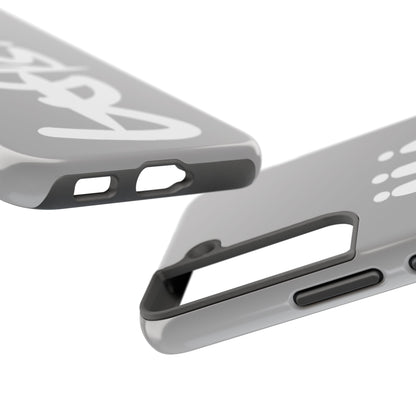 T3 Phone Case — Stylized Crown & Script Graphic Protective Cover