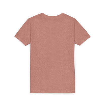 Kids Crowned Script Tee — Youth Short Sleeve T‑Shirt