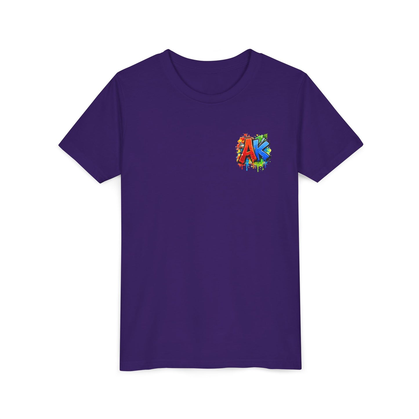 Artistic Kids Youth Tee — Colorful ‘Artistic Kids’ Graphic Shirt for Creative Children