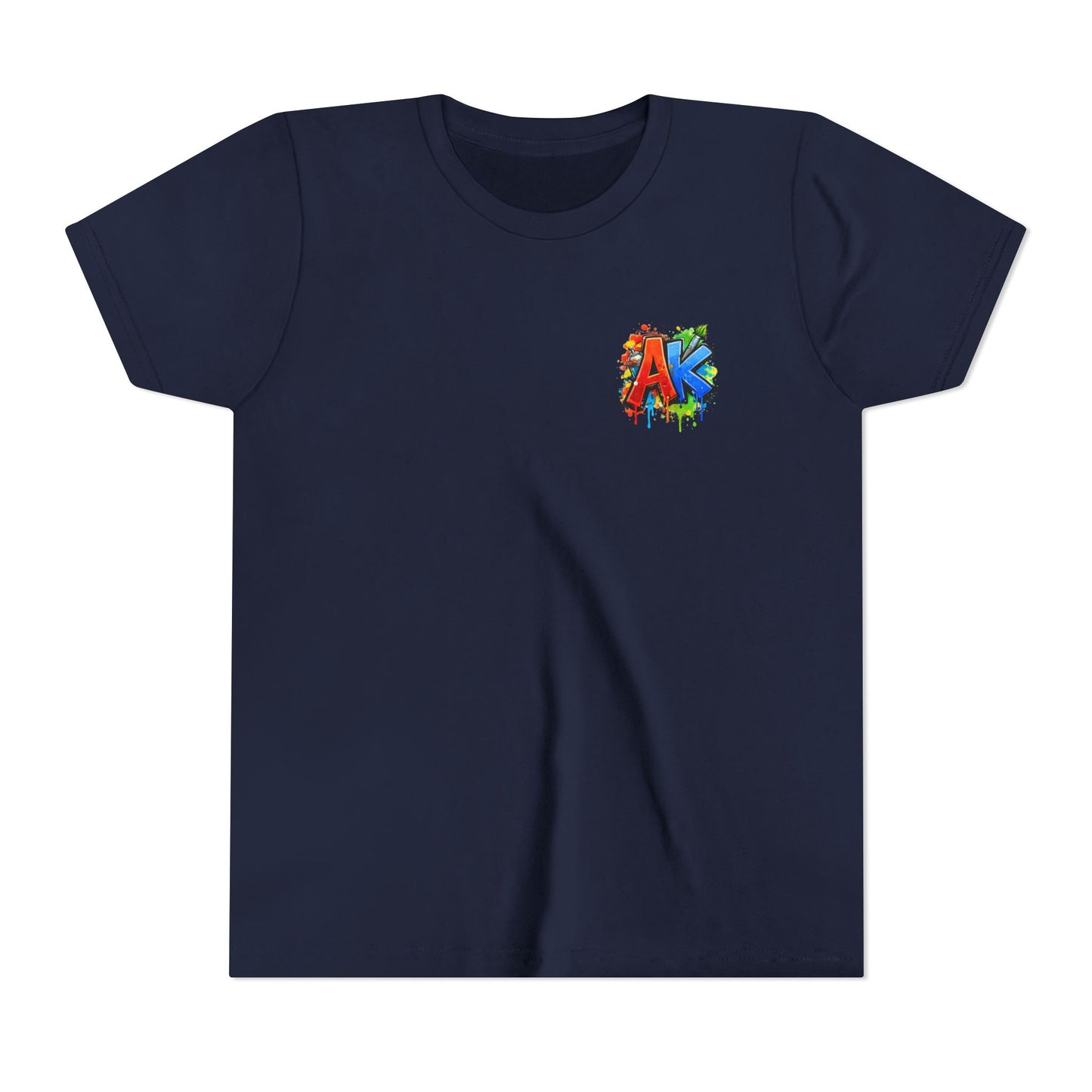 Artistic Kids Youth Tee — Colorful ‘Artistic Kids’ Graphic Shirt for Creative Children