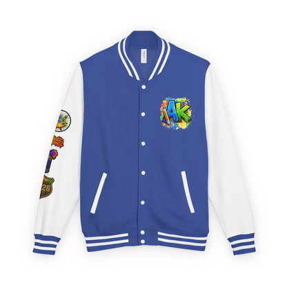 Artistic Kids Letterman Jacket - Colorful Kids Art Club Varsity Jacket