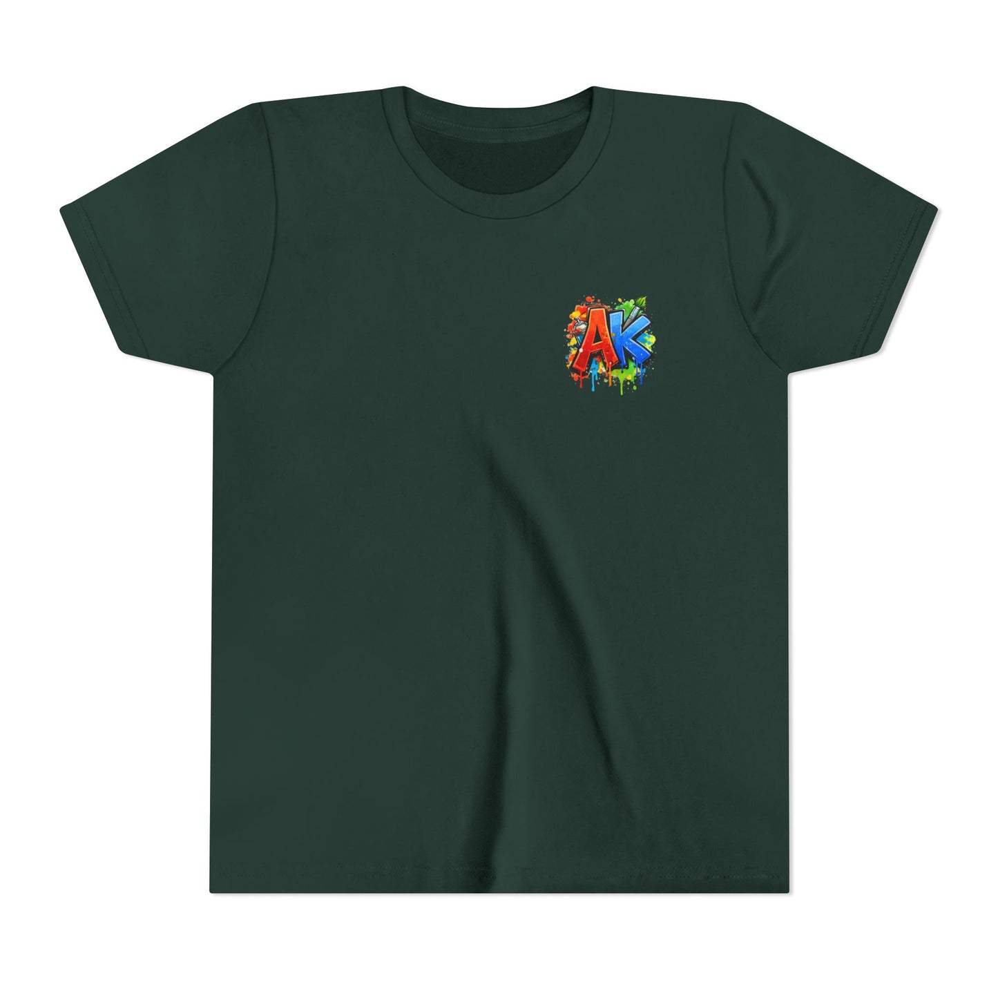 Artistic Kids Youth Tee — Colorful ‘Artistic Kids’ Graphic Shirt for Creative Children