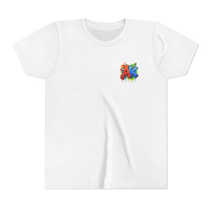 Artistic Kids Youth Tee — Colorful ‘Artistic Kids’ Graphic Shirt for Creative Children