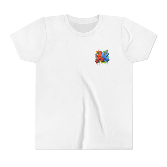 Artistic Kids Youth Tee — Colorful ‘Artistic Kids’ Graphic Shirt for Creative Children