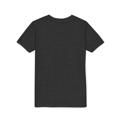Kids Crowned Script Tee — Youth Short Sleeve T‑Shirt