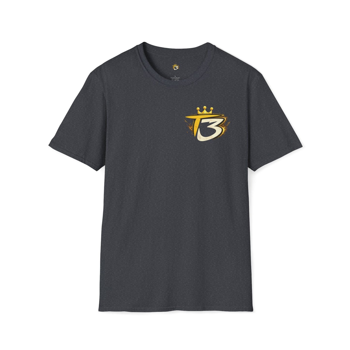 T3 Graphic T-Shirt | Urban Rapper Illustration, Streetwear Tee