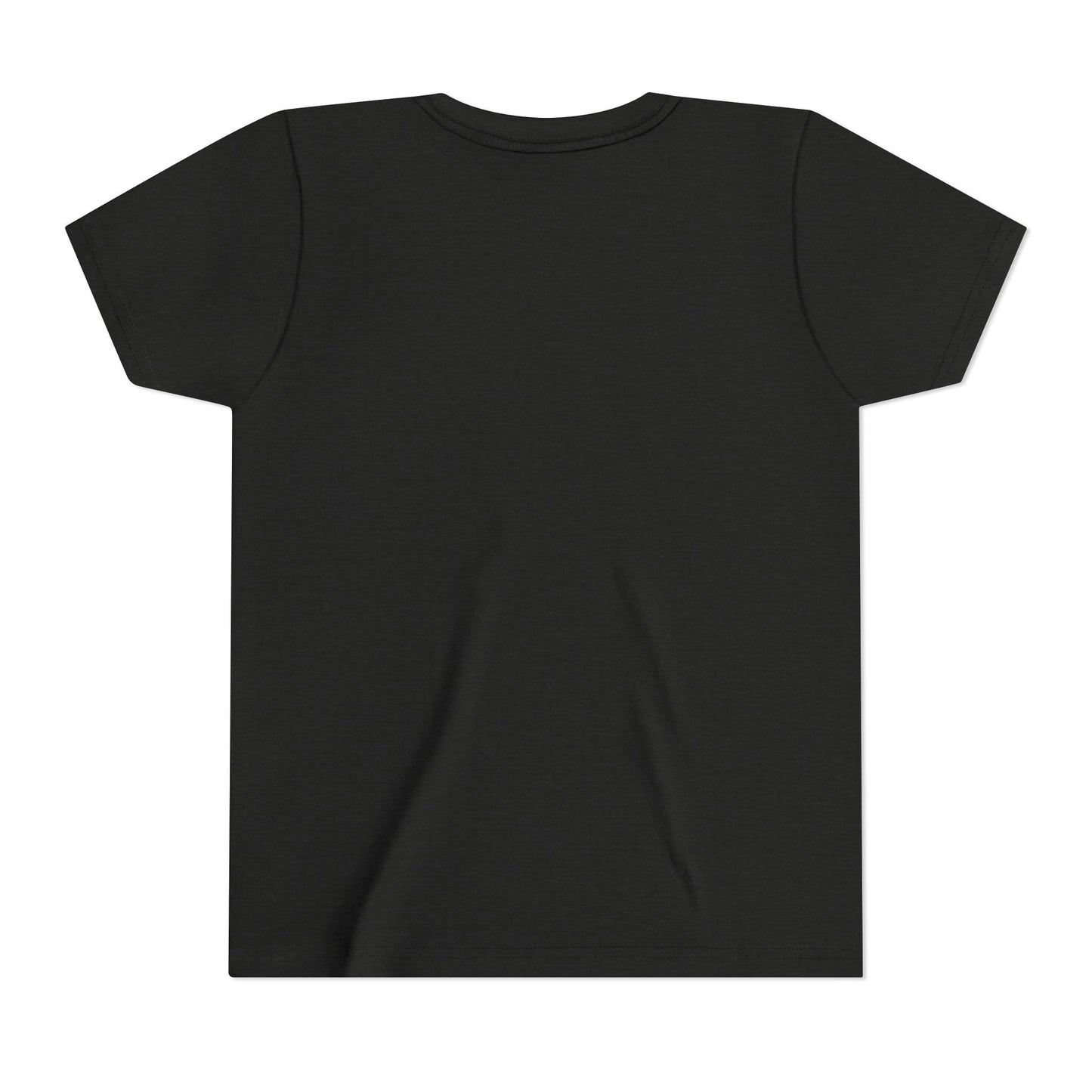 Kids Crowned Script Tee — Youth Short Sleeve T‑Shirt