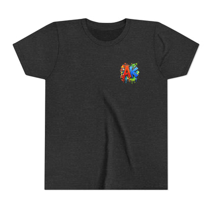 Artistic Kids Youth Tee — Colorful ‘Artistic Kids’ Graphic Shirt for Creative Children
