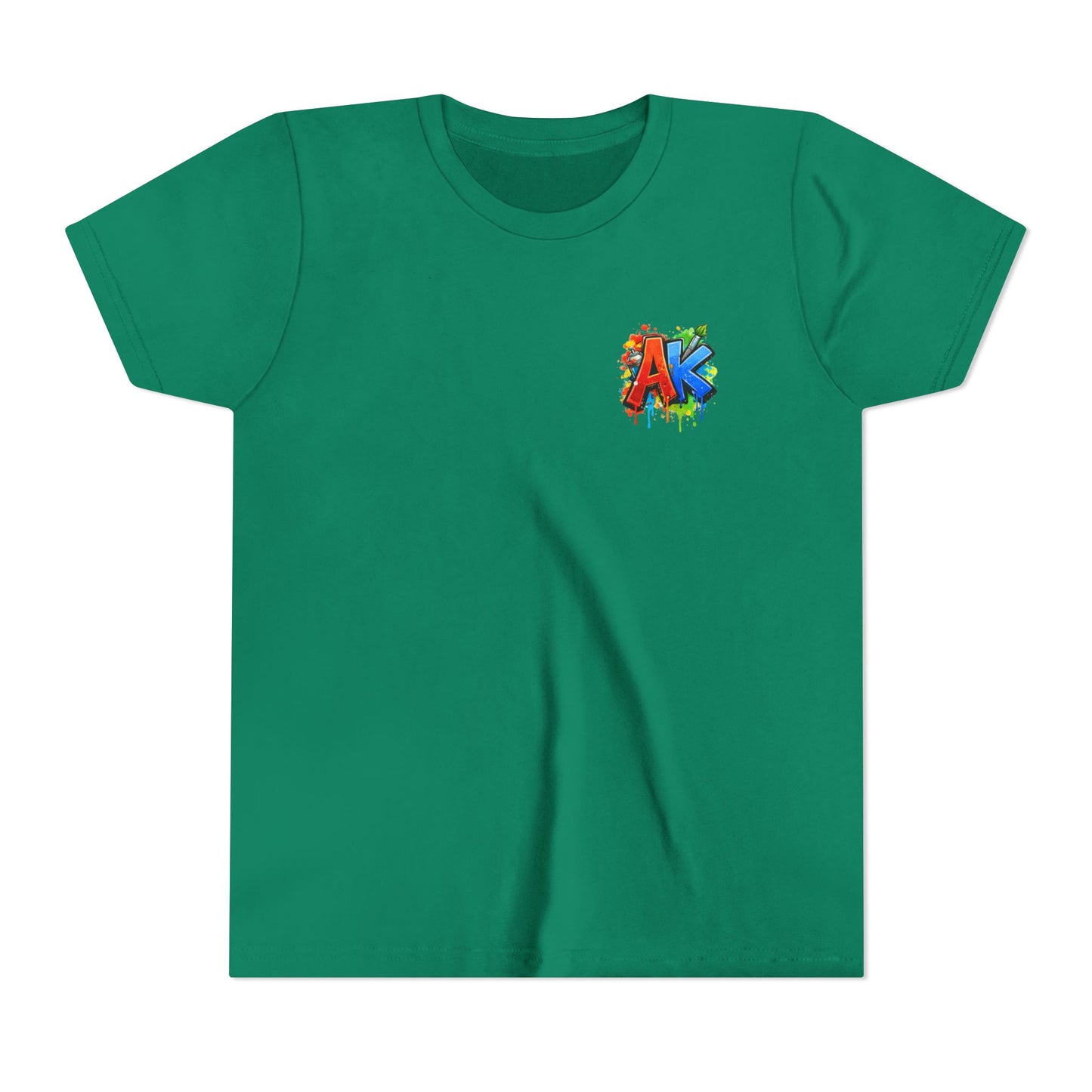 Artistic Kids Youth Tee — Colorful ‘Artistic Kids’ Graphic Shirt for Creative Children