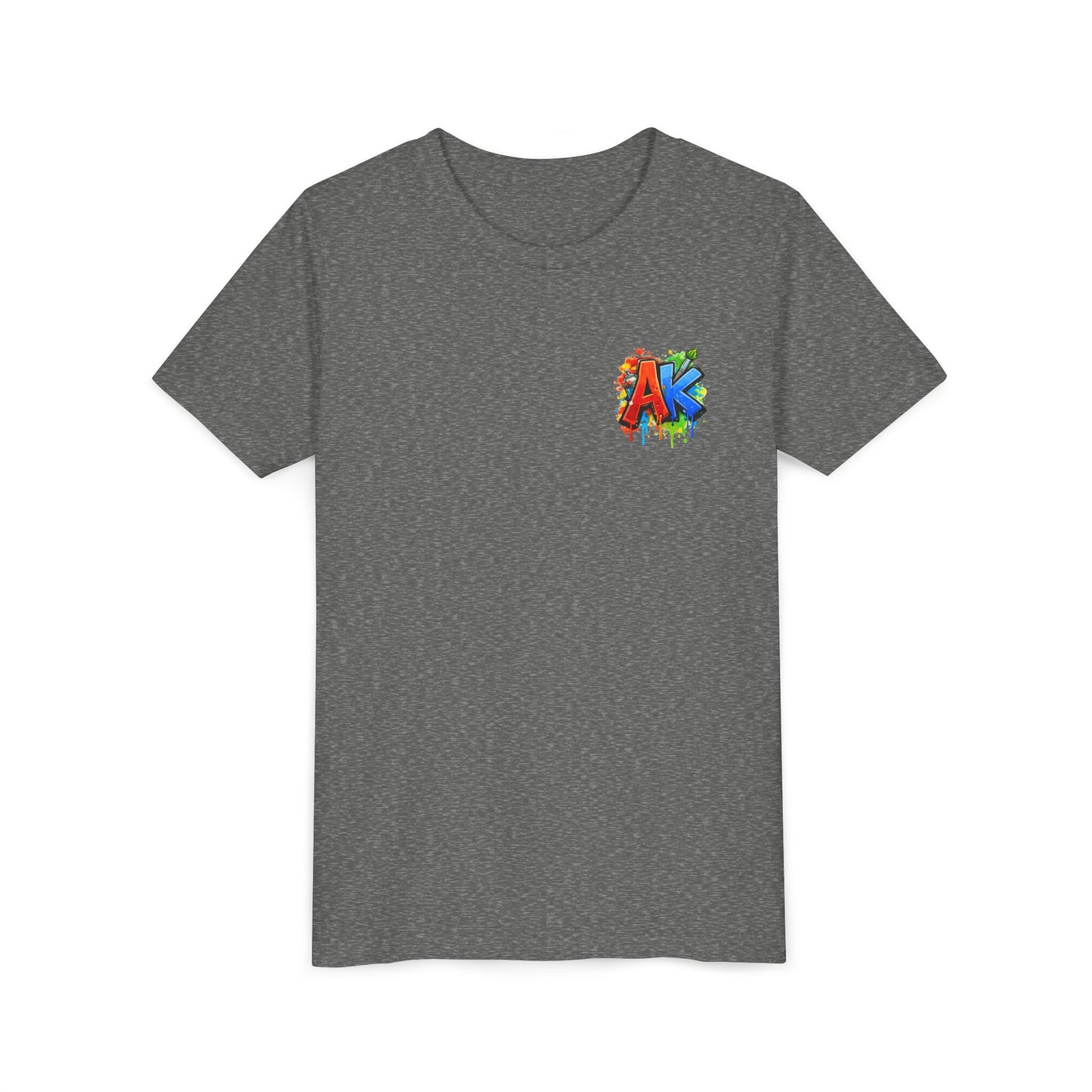 Artistic Kids Youth Tee — Colorful ‘Artistic Kids’ Graphic Shirt for Creative Children